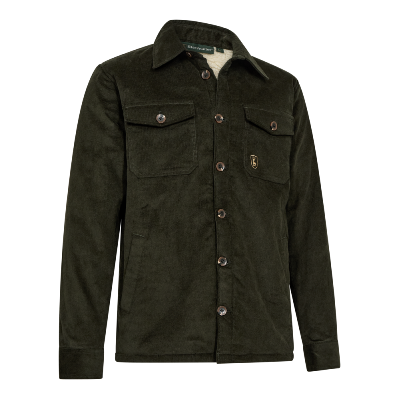 Giacca Deerhunter SHERPA Lined Corduroy Jacket - Timber Giacca Deerhunter SHERPA Lined Corduroy Jacket - Timber