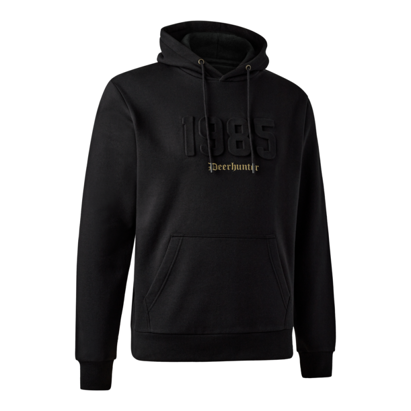 Felpa con cappuccio Deerhunter JUBILEE Hoodie - Black