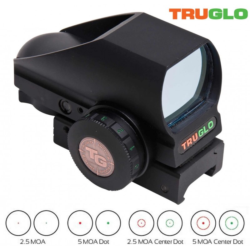 Mirino olografico Truglo multireticolo TG8380B