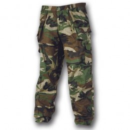 Pantalone in cotone foderato woodland Patton