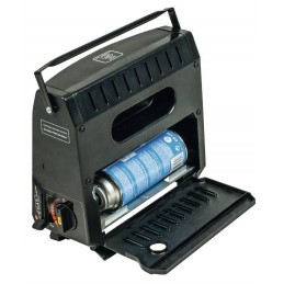 Stufa portatile per altana o caccia all'aspetto. Stufa portatile per altana o caccia all'aspetto.