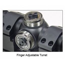 Punto rosso verde D.30 MM con attacco weaver L. 