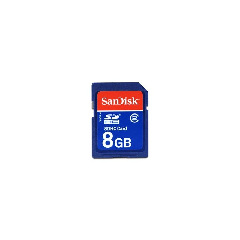 Scheda di memoria SD card 8 GB