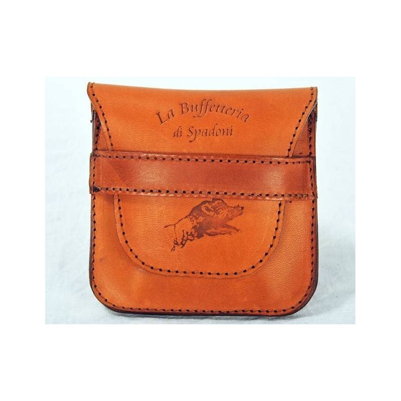 Giberna carabina in cuoio 5 celle Buffetteria Spadoni Giberna carabina in cuoio 5 celle Buffetteria Spadoni